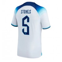 England John Stones #5 Hjemmebanetrøje VM 2022 Kortærmet